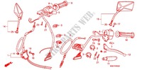 LEVER   SWITCH   CABLE (CBX125CE/H/N) for Honda CBX125 CUSTOM 1992