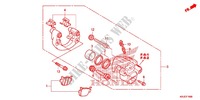 REAR BRAKE CALIPER for Honda S WING 125 ABS E 2012