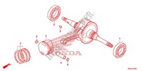 CRANKSHAFT for Honda S WING 125 ABS ED 2012