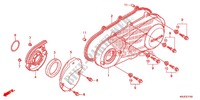 LEFT CRANKCASE COVER   ALTERNATOR (2) for Honda S WING 125 ABS 2012