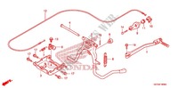 STAND   KICK STARTER ARM for Honda 50 METROPOLITAN SPECIAL 2009
