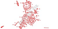 CYLINDER HEAD COVER for Honda CR 125 R 1996