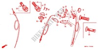 LEVER   SWITCH   CABLE (1) for Honda CR 80 R BIG WHEEL 2000