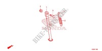 SIDE STAND for Honda CRF 125 F 2016