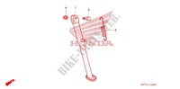 SIDE STAND for Honda CRF 150 F 2005