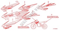 STICKERS ('05 '11) for Honda CRF 150 F 2005