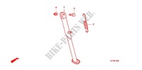 SIDE STAND for Honda CRF 150 F 2010