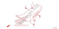 SINGLE SEAT (2) for Honda CRF 150 F 2013