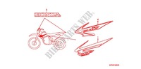 STICKERS (CRF230F7/8) for Honda CRF 230 F 2008
