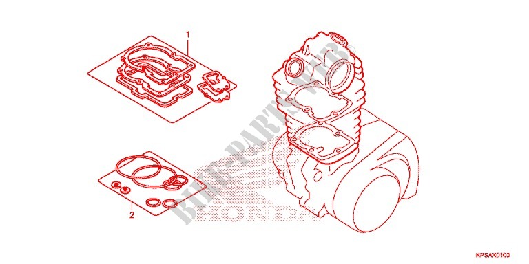 GASKET KIT for Honda CRF 230 F 2012