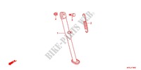 SIDE STAND for Honda CRF 230 F 2012