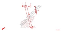 SIDE STAND for Honda CRF 230 F 2016
