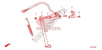 SIDE STAND for Honda CRF 230 L 2009