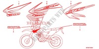 STICKERS (1) for Honda CRF 230 M 2009