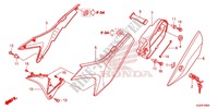 SIDE COVERS for Honda CRF 250 L RED 2013