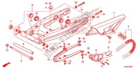 SWINGARM   CHAIN CASE for Honda CRF 250 L 2014