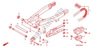 SWINGARM   CHAIN CASE for Honda CRF 230 F 2011