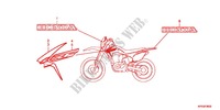 STICKERS (CRF230FF) for Honda CRF 230 F 2016
