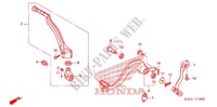 KICK STARTER ARM   BRAKE PEDAL   GEAR LEVER for Honda CRF 250 X 2012