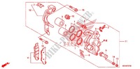 FRONT BRAKE CALIPER for Honda CRF 450 R 2011
