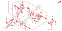 REAR BRAKE CALIPER for Honda CRF 450 R 2011