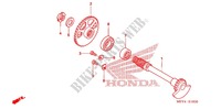 CRANKSHAFT   PISTON   BALANCER (2) for Honda CRF 450 X 2008