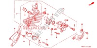 REAR BRAKE CALIPER for Honda CRF 450 X 2012