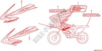 STICKERS (CRF450X'09,'11,'12,'13) for Honda CRF 450 X 2012