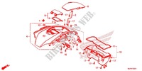 MESH INNER RACK  SG for Honda CTX 700 N DUAL CLUTCH 2014
