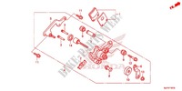 PARKING BRAKE CALIPER for Honda CTX 700 N DUAL CLUTCH 2014