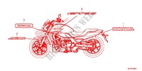 STICKERS for Honda CTX 700 N DCT ABS 2016