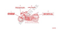 STICKERS for Honda CTX 1300 2016