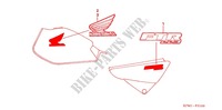 STICKERS (4) for Honda FTR 223 2012