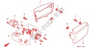 SIDE COVERS for Honda VALKYRIE 1500 F6C 2000