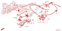 TRUNK   PANNIER OPENER UNIT for Honda F6B 1800 BAGGER DELUXE AC 2013