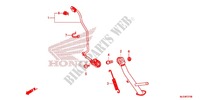 SIDE STAND for Honda NC 750 NM4 2016