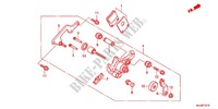 PARKING BRAKE CALIPER for Honda NC 750 X ABS DCT 2014