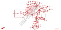 CENTER BODY COVER for Honda NC 750 X ABS DCT 2015