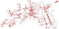 REAR BRAKE MASTER CYLINDER (NC700XD/NC750XA) for Honda NC 750 X ABS 2014
