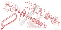 CLUTCH for Honda 50 METROPOLITAN 2014