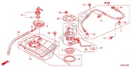 FUEL TANK for Honda LEAD 110 EX SILVER 2012