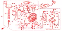 CARBURETOR O.P. KIT for Honda REFLEX 250 2005