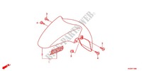 FRONT FENDER for Honda FORZA 250 Z ABS AUDIO 2013