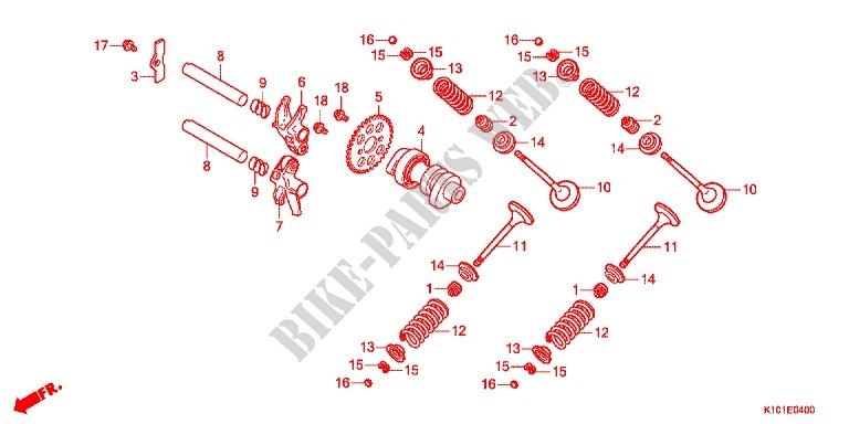 CAMSHAFT for Honda FORZA 250 Z SI ABS 2013