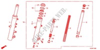 FRONT FORK for Honda FORZA 250 Z SPECIAL EDITION 2012
