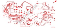 TAILLIGHTS   REAR FENDER for Honda FORZA 250 Z SPECIAL EDITION 2012