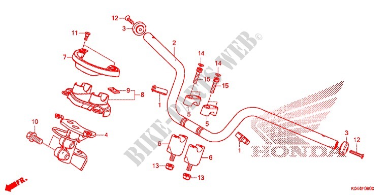 HANDLEBAR for Honda FORZA 300 ABS 2014