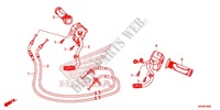 LEVER   SWITCH   CABLE (2) for Honda FORZA 300 ABS 2014