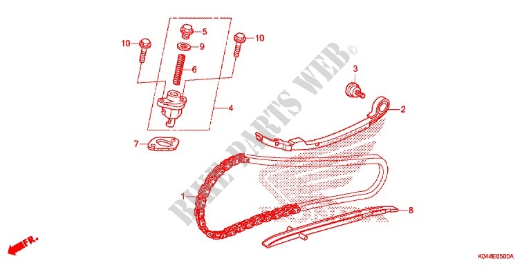 CAM CHAIN   TENSIONER for Honda FORZA 300 ABS 2015