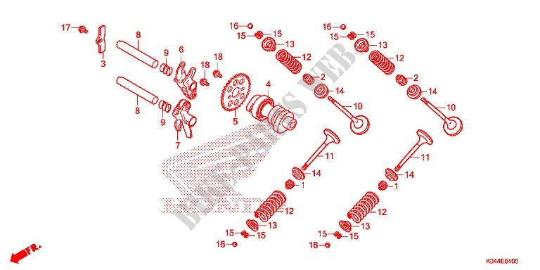 CAMSHAFT for Honda FORZA 300 ABS 2015